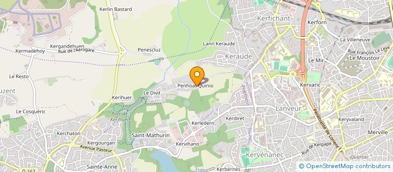 localisation de l'entreprise MADAME MARIA LE MOUILLOUR  PLOEMEUR