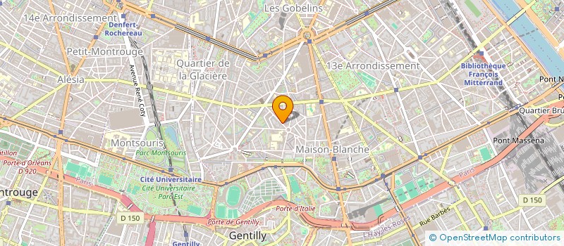 localisation de l'entreprise MADAME MARIA LEGEAY  PARIS