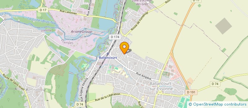 localisation de l'entreprise MADAME MARIA LEITAO MACHADO  BALLANCOURT-SUR-ESSONNE