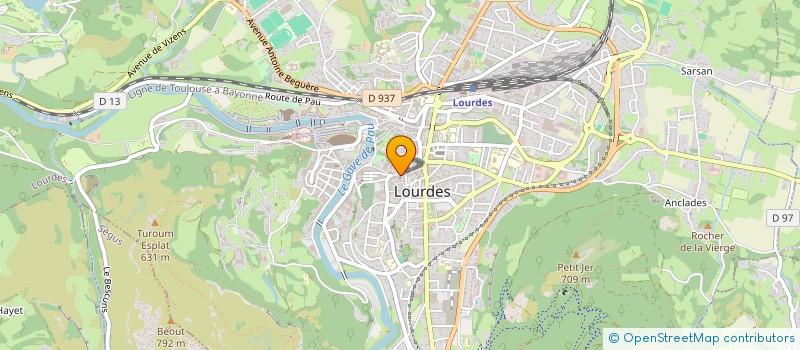 localisation de l'entreprise MADAME MARIA LIMA ANDRE à LOURDES