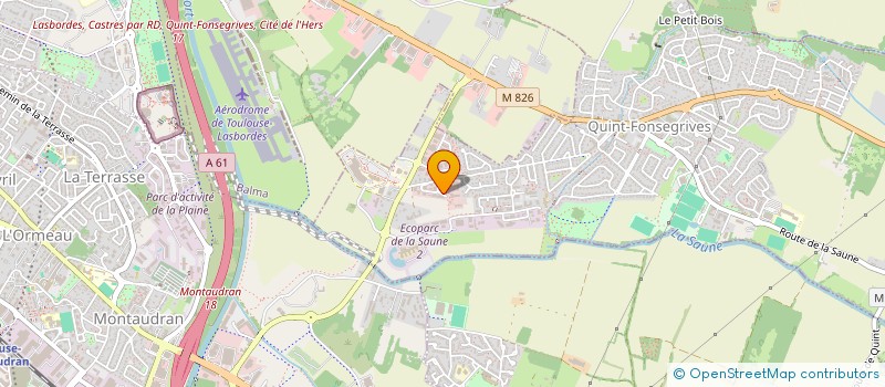 localisation de l'entreprise MADAME MARIA LLAMAS  QUINT-FONSEGRIVES