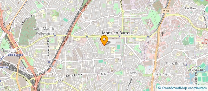 localisation de l'entreprise MADAME MARIA LOMBARDO  MONS-EN-BARUL