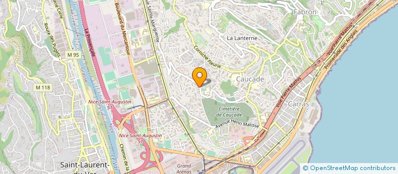 localisation de l'entreprise MADAME MARIA LONGORDO à NICE