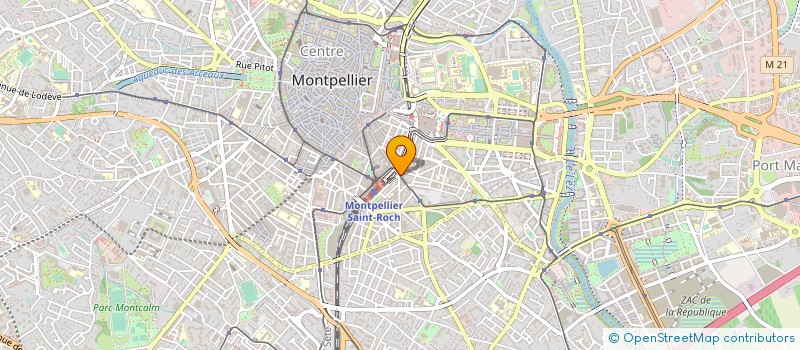 localisation de l'entreprise MADAME MARIA LOPES DA SILVA  MONTPELLIER