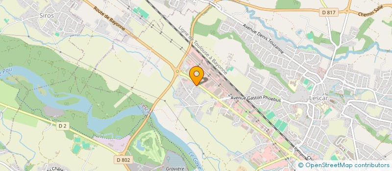 localisation de l'entreprise MADAME MARIA LOPES DE FREITAS à LESCAR