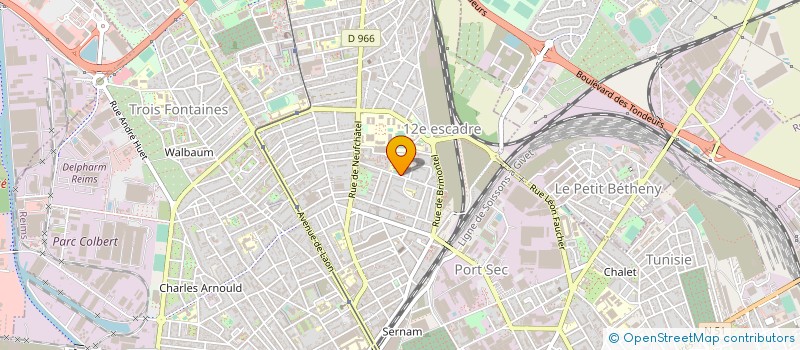 localisation de l'entreprise MADAME MARIA LOPES DOS SANTOS  REIMS