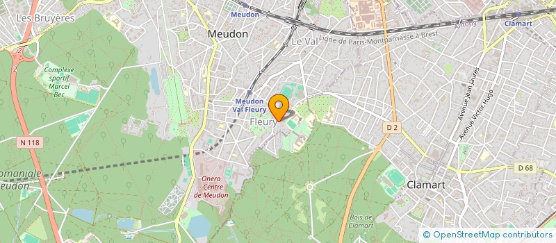 localisation de l'entreprise MADAME MARIA LOPES GOMES à MEUDON