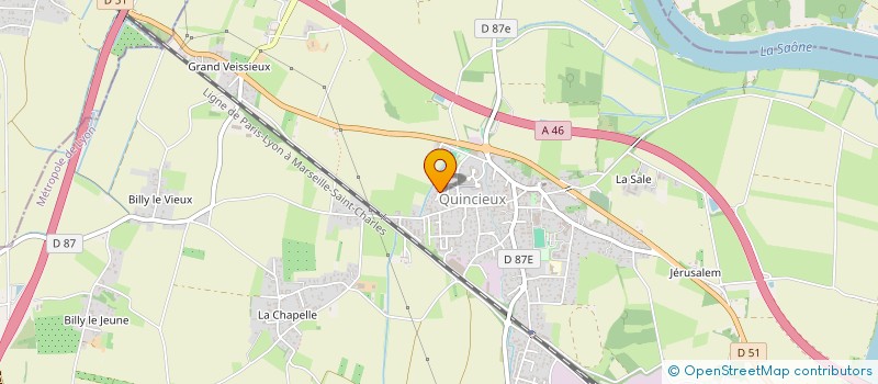 localisation de l'entreprise MADAME MARIA LOPEZ à QUINCIEUX