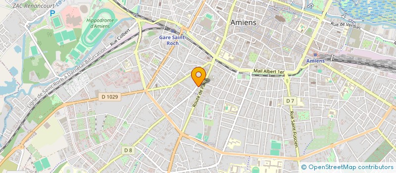 localisation de l'entreprise MADAME MARIA LOPEZ PEREZ  AMIENS