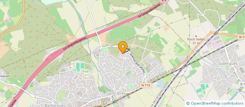 localisation de l'entreprise MADAME MARIA LORENZA ESTEVE  SAINT-BRES