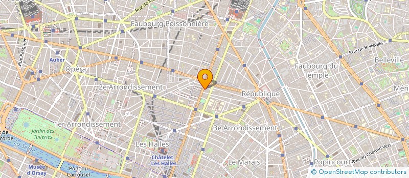 localisation de l'entreprise MADAME MARIA LORIE ANNE POURCHET  PARIS