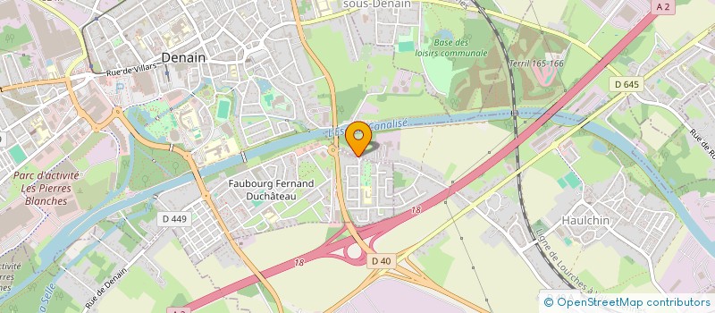 localisation de l'entreprise MADAME MARIA LUCIA LEBECQUE  HAULCHIN