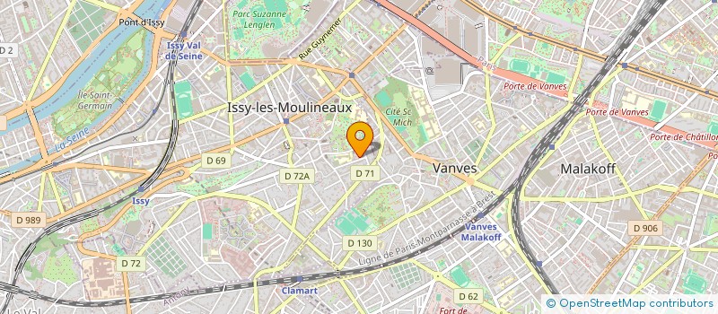 localisation de l'entreprise MADAME MARIA LUCIA SAAVEDRA BUCHELI à ISSY-LES-MOULINEAUX