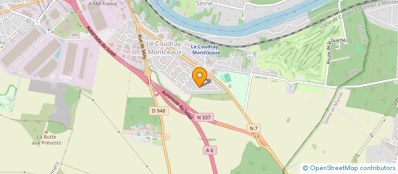 localisation de l'entreprise MADAME MARIA LUISA DE LEMOS à LE COUDRAY-MONTCEAUX