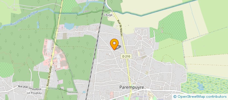 localisation de l'entreprise MADAME MARIA LUISA MACELLARO LA FRANCA  PAREMPUYRE