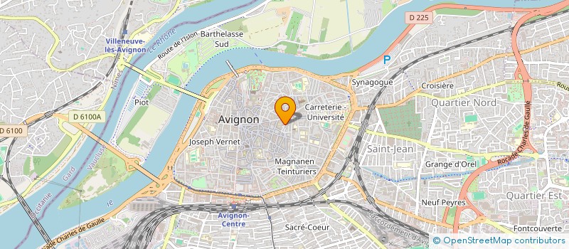 localisation de l'entreprise MADAME MARIA LUISA MAURI  AVIGNON