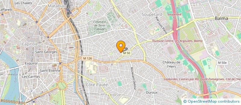 localisation de l'entreprise MADAME MARIA LUISA PIANTADOSI à TOULOUSE