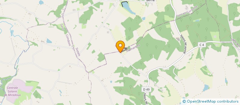 localisation de l'entreprise MADAME MARIA LUQUE  FLAMARENS