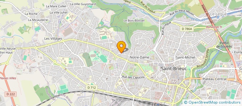 localisation de l'entreprise MADAME MARIA LUZ LE DOARE à SAINT-BRIEUC