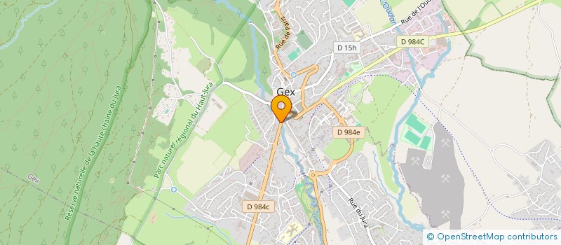 localisation de l'entreprise MADAME MARIA LUZ PORCEL PANDO  GEX