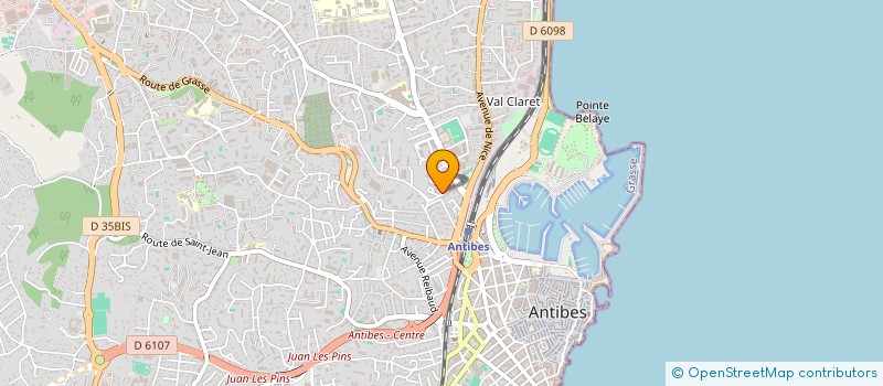 localisation de l'entreprise MADAME MARIA LYUBIMOVA à ANTIBES