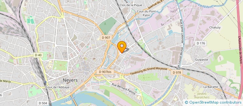 localisation de l'entreprise MADAME MARIA MACHADO à NEVERS