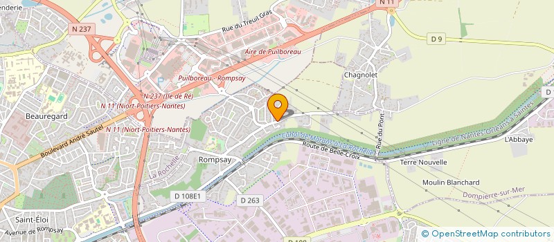 localisation de l'entreprise MADAME MARIA MADERA DA SILVA  PERIGNY