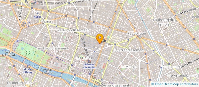 localisation de l'entreprise MADAME MARIA MADRONO NANNI  PARIS