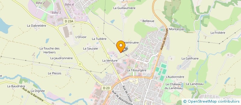 localisation de l'entreprise MADAME MARIA MAGALHAES DE OLIVEIRA à LES HERBIERS