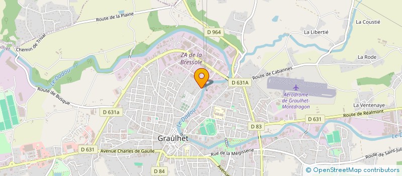 localisation de l'entreprise MADAME MARIA MAGDALENA SPINU  GRAULHET