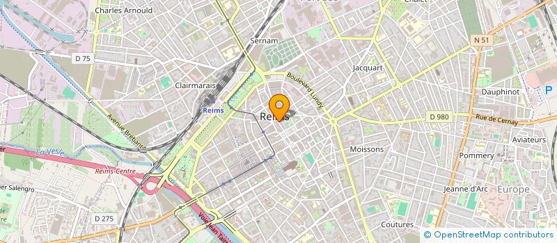 localisation de l'entreprise MADAME MARIA MALAQUIAS  REIMS