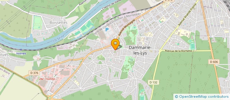 localisation de l'entreprise MADAME MARIA MALIK à DAMMARIE-LES-LYS
