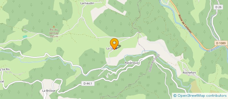 localisation de l'entreprise MADAME MARIA MALLET  SAINT-DIDIER-SUR-ROCHEFORT