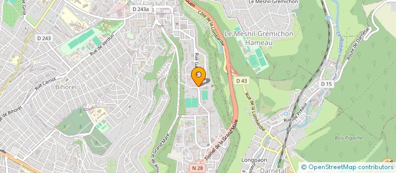 localisation de l'entreprise MADAME MARIA MANCAL  ROUEN