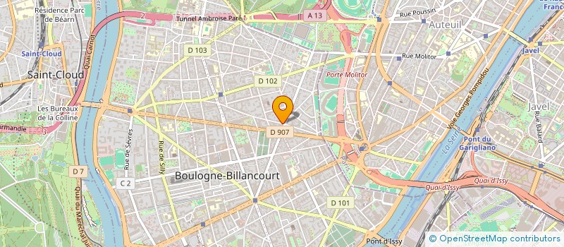 localisation de l'entreprise MADAME MARIA MARCO CARRASCO à BOULOGNE-BILLANCOURT