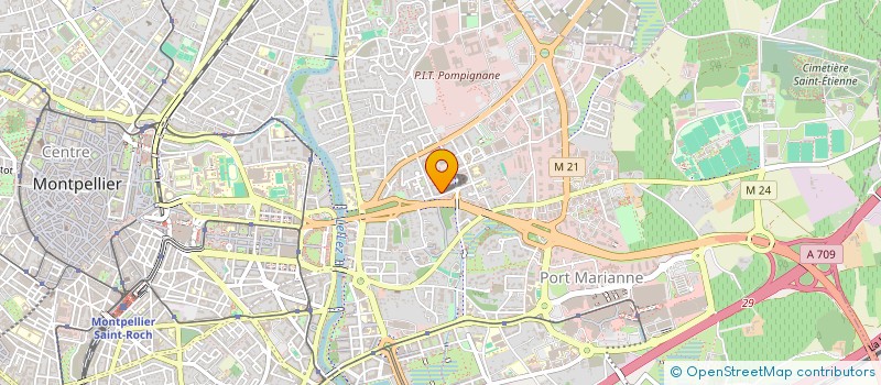 localisation de l'entreprise MADAME MARIA MARGOLA à MONTPELLIER