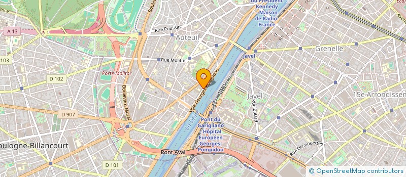 localisation de l'entreprise MADAME MARIA MARIA TJANDRAWATI DE LA ROQUE  PARIS