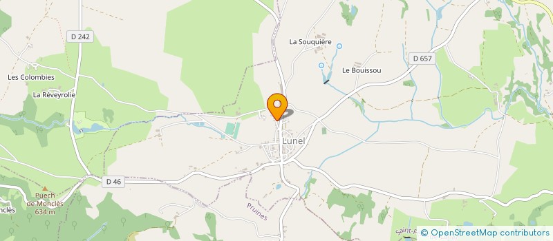 localisation de l'entreprise MADAME MARIA MARRAGOU à CONQUES-EN-ROUERGUE