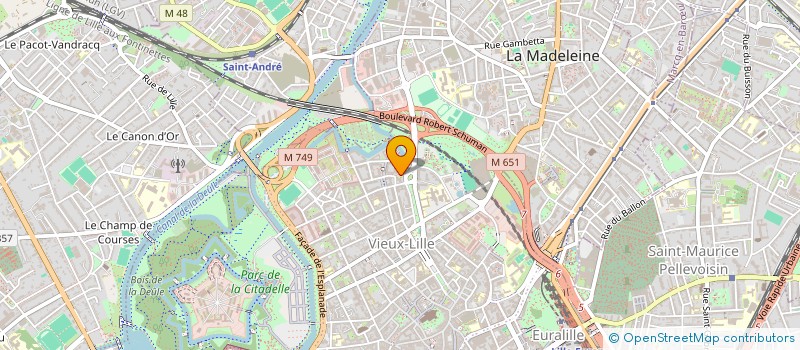 localisation de l'entreprise MADAME MARIA MARRARA à LILLE