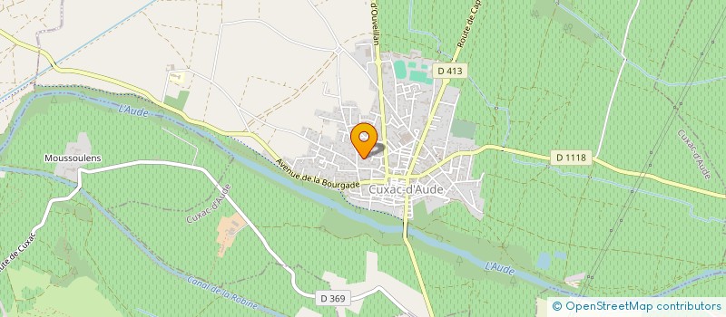 localisation de l'entreprise MADAME MARIA MARTINEZ  CUXAC-D'AUDE