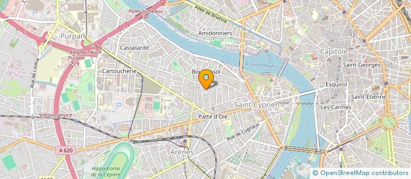 localisation de l'entreprise MADAME MARIA MARTINEZ MARTINEZ à TOULOUSE