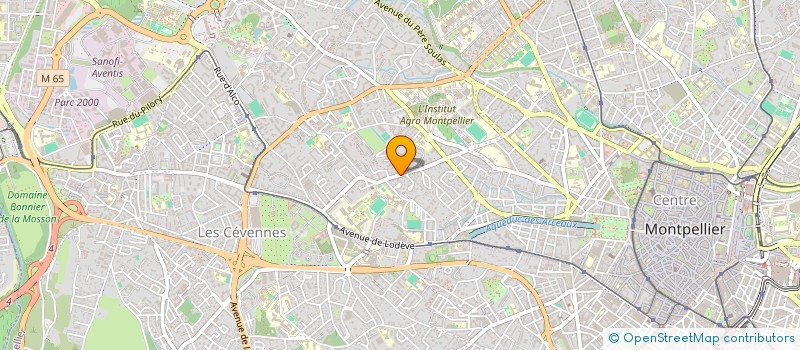 localisation de l'entreprise MADAME MARIA MARTINEZ RAMOS à MONTPELLIER