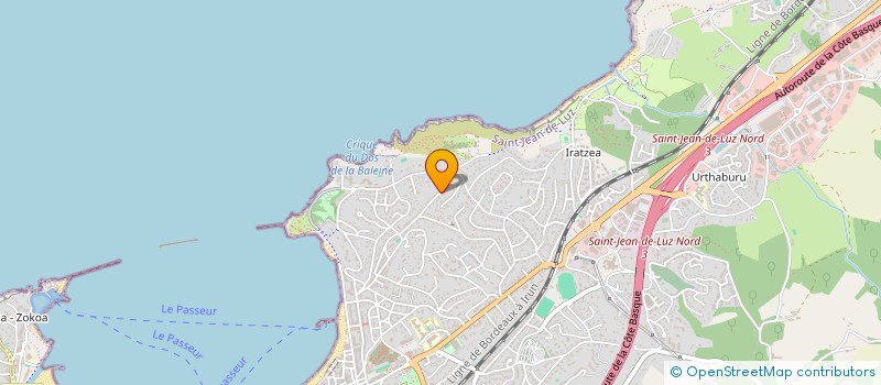 localisation de l'entreprise MADAME MARIA MARTINEZ YANCI à SAINT-JEAN-DE-LUZ