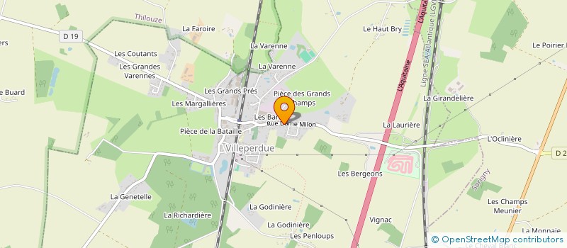 localisation de l'entreprise MADAME MARIA MARTINS  VILLEPERDUE