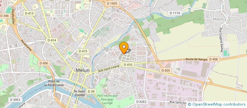 localisation de l'entreprise MADAME MARIA MASSAMBA DISENGOMOPA à MELUN