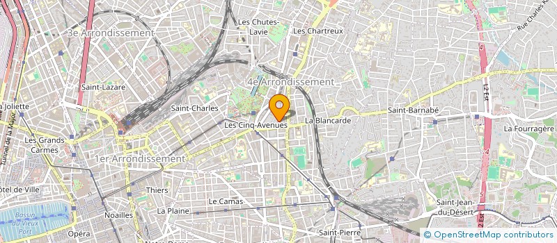 localisation de l'entreprise MADAME MARIA MAYOR GARCIA à MARSEILLE