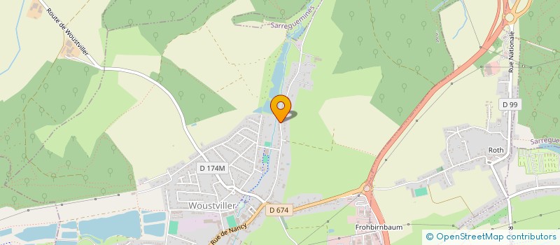 localisation de l'entreprise MADAME MARIA MELONI  WOUSTVILLER