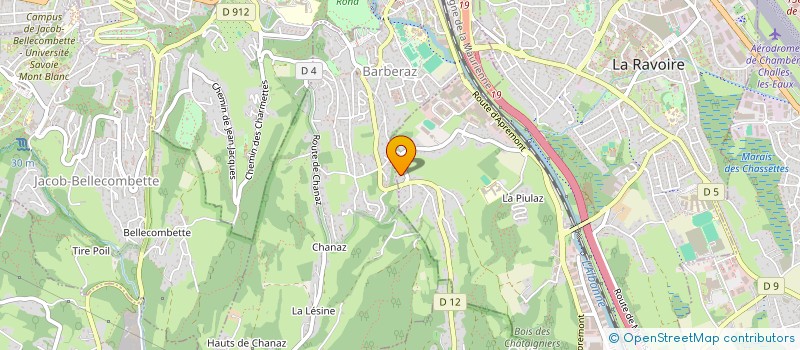 localisation de l'entreprise MADAME MARIA MENDES  LA RAVOIRE