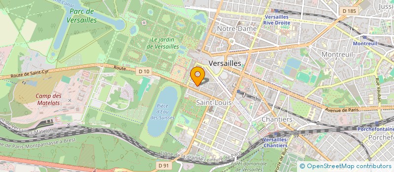 localisation de l'entreprise MADAME MARIA MENDOZA POL à VERSAILLES