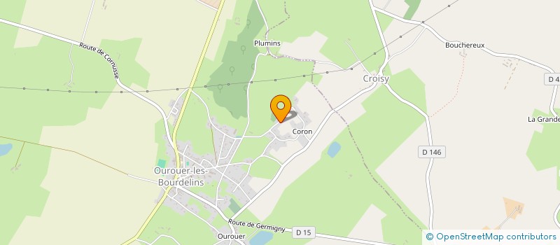 localisation de l'entreprise MADAME MARIA-MERCEDES CALLE HERRERO  OUROUER-LES-BOURDELINS